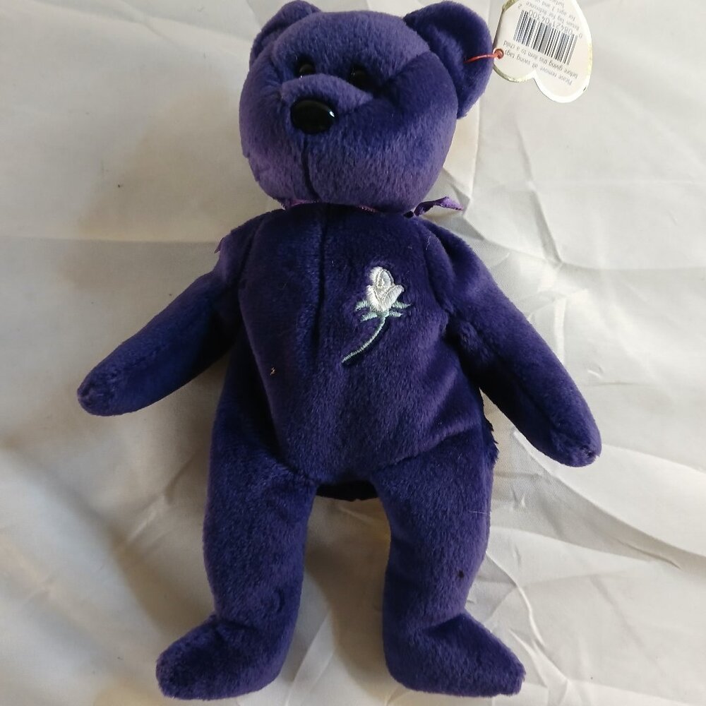 Ty "Princess" Bear Beanie Baby 1997 (1st Edition)